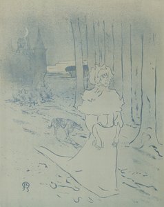 警報ベル、1895 作： Henri de Toulouse Lautrec