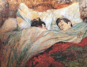 ザ・ベッド 作： Henri de Toulouse Lautrec