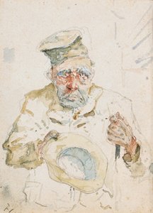 アルビの乞食、1880年頃 作： Henri de Toulouse Lautrec