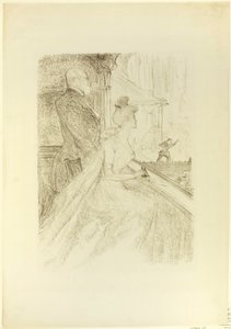 ザ・ボックス、ファウスト 作： Henri de Toulouse Lautrec