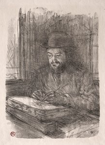 優れたリトグラファー 作： Henri de Toulouse Lautrec