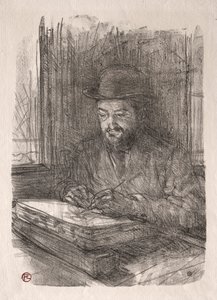 良質の石版印刷家、1898年。 作： Henri de Toulouse Lautrec