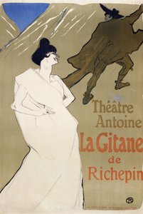 ジプシー、1899 作： Henri de Toulouse Lautrec