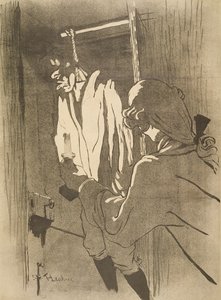 絞首刑の男、1892