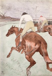 ザ・ジョッキー 作： Henri de Toulouse Lautrec