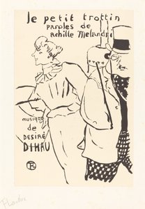 おつかい娘 (Le petit trottin) 作： Henri de Toulouse Lautrec