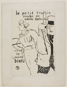 おつかい少女 作： Henri de Toulouse Lautrec