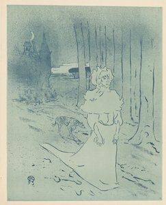 マナーレディまたはオーメン（シャトレーヌまたはトキシン） 作： Henri de Toulouse Lautrec