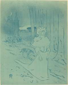 マナーレディまたはオーメン（シャトレーヌまたはトキシン） 作： Henri de Toulouse Lautrec