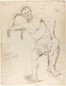 モデル・ニザベナ 作： Henri de Toulouse Lautrec