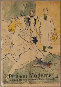現代の職人 作： Henri de Toulouse Lautrec