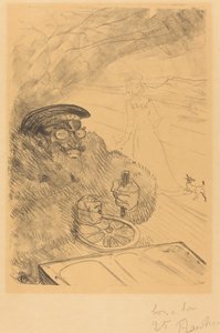 運転手、1896年。 作： Henri de Toulouse Lautrec