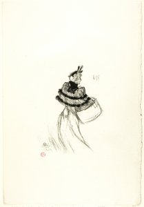 ザ オールド ジェントルメン 作： Henri de Toulouse Lautrec