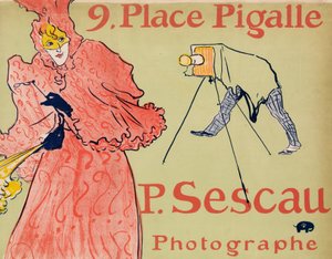 写真家セスカウ 写真家セスカウ, 1894., 1894. 作： Henri de Toulouse Lautrec