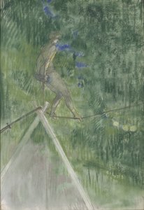 ロープダンサー（パステル） 作： Henri de Toulouse Lautrec