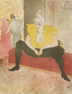 着席クロウネス 作： Henri de Toulouse Lautrec