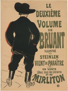 Bruantによる第2巻 作： Henri de Toulouse Lautrec
