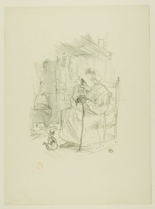 デジレ・ディオーのメロディー」より「秘密 作： Henri de Toulouse Lautrec