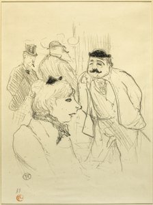 ストーク - ムーラン・ルージュ 作： Henri de Toulouse Lautrec