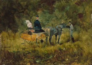 トラップ 作： Henri de Toulouse Lautrec
