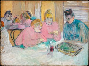 食堂のこれらの女性、1893-94 作： Henri de Toulouse Lautrec