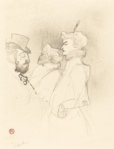 なぜ？...一度は習慣ではない 作： Henri de Toulouse Lautrec