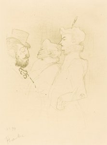 なぜ？...一度は習慣ではない 作： Henri de Toulouse Lautrec