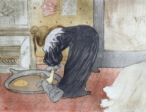 浴槽の女」（組曲「エール」より） - 「浴槽の女」 - 絵画：アンリ・ド・トゥールーズ・ロートレック（Toulouse-Lautrec）（1864-1901 作： Henri de Toulouse Lautrec