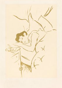 あなたの口 (タブーシュ) 作： Henri de Toulouse Lautrec
