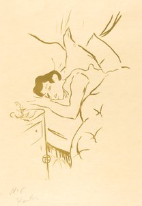 あなたの口 (タブーシュ) 作： Henri de Toulouse Lautrec