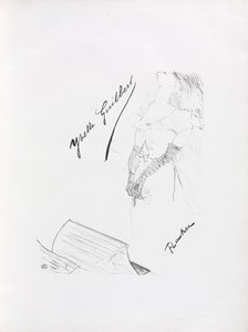 Yvette Guilbert-English シリーズ: 口絵 作： Henri de Toulouse Lautrec