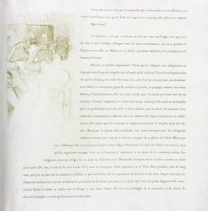 イヴェット・ギルベール-フレンチ シリーズ: No. 13 作： Henri de Toulouse Lautrec
