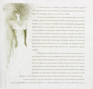 イヴェット・ギルバート＝フレンチシリーズ：No.3 作： Henri de Toulouse Lautrec