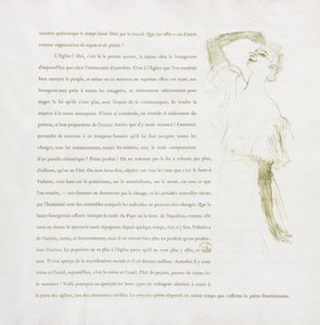 イヴェット・ギルバート＝フレンチシリーズ：No.7 作： Henri de Toulouse Lautrec