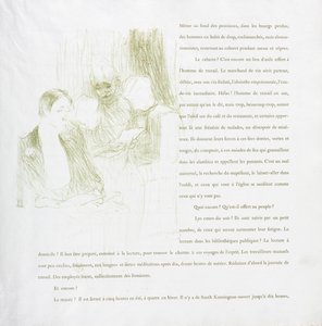 イヴェット・ギルベール-フレンチ シリーズ: No. 8 作： Henri de Toulouse Lautrec
