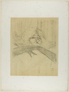 イヴェット・ギルベール「Linger, Longer, Loo」（イヴェット・ギルベールより 作： Henri de Toulouse Lautrec