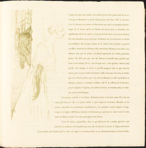 イヴェット・ギルバート 作： Henri de Toulouse Lautrec