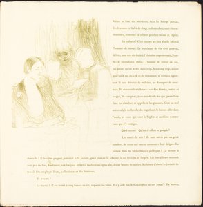 イヴェット・ギルバート 作： Henri de Toulouse Lautrec