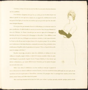 イヴェット・ギルバート 作： Henri de Toulouse Lautrec