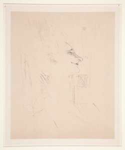 イヴェット・ギルバート 作： Henri de Toulouse Lautrec