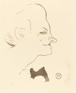 イヴェット・ギルバート、1893年。 作： Henri de Toulouse Lautrec
