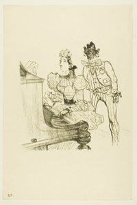 ザンブーラ・ポルカ 作： Henri de Toulouse Lautrec