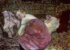 二人の友人 作： Henri de Toulouse Lautrec