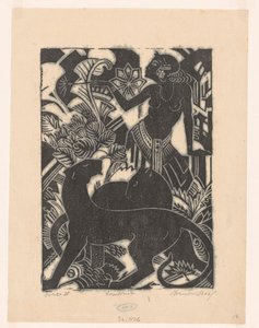 Circe II (オブジェクトの原題) 作： Henri van der Stok (signed by artist)
