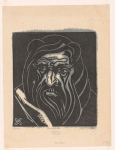 Mozes (オブジェクトの元のタイトル) 作： Henri van der Stok (signed by artist)