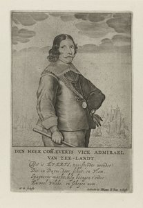 Cornelis Evertsenの肖像 作： Henrick Rochuszn van Dagen
