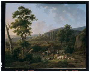 一組の風景 作： Henricus Josephus Antoniessen