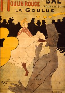ムーランルージュラグール 作： Henri de Toulouse Lautrec