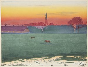 沼地のマーケットタウン 作： Henriette Hahn Brinckmann