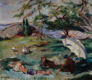 人のいる夏の風景 作： Henrik Lund